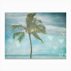Hawaiian Palm Tree Canvas Print