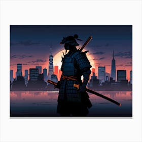 Samurai Canvas Print