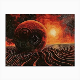 Saturn 4 Canvas Print