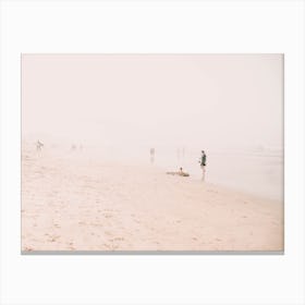 At The Seaside Canvas Print