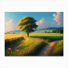 Country Road 2 Canvas Print