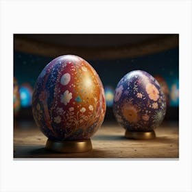 Easter Eggs Canvas Print