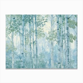 Birch Forest 8 Canvas Print