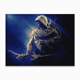 Light Of Heroes ― Assassins Creed Origins Bayek The Hidden Ones Dlc Canvas Print