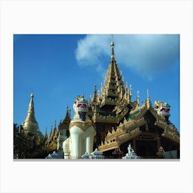 Myanmar Pagoda Canvas Print