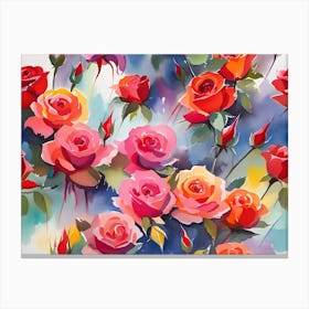 Roses Canvas Print