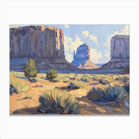 Western Landscapes Monument Valley 8 Canvas Print