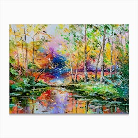 September Forest Canvas Print