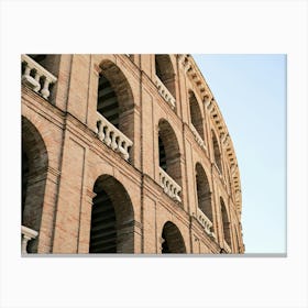 Arena // Valencia, Spain, Travel Photography Canvas Print