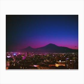 Ararat at night Canvas Print