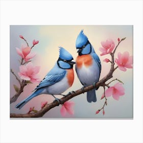 Birds Art 01 Canvas Print