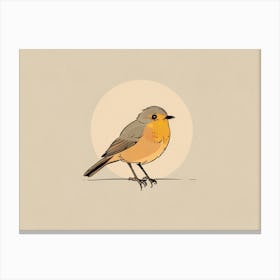 Robin 41 Canvas Print