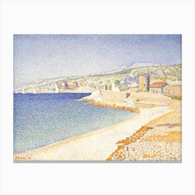 The Jetty At Cassis, Opus 198 (1889), Paul Signac Canvas Print