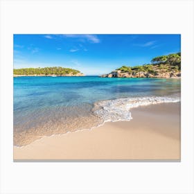 Cala Marcal Beach Mallorca Canvas Print