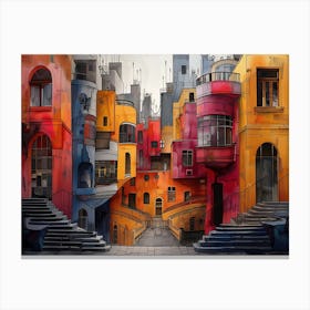 Cityscape 2 Canvas Print