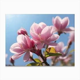 Magnolia Blossoms Canvas Print