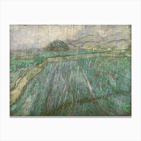 Dutch Rain, Vincent Van Gogh Canvas Print