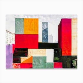 Colorful Buildings Canvas Print