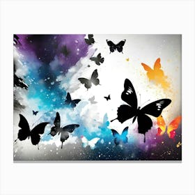 Butterfly Painting 72 Canvas Print