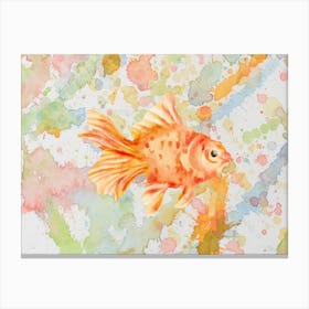 watercolor fish Canvas Print