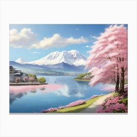 Cherry Blossoms 5 Canvas Print