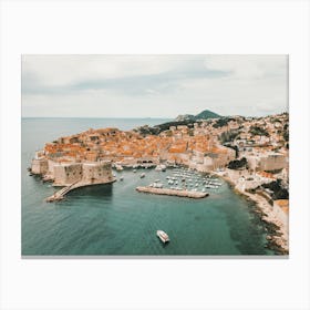 Croatia Port Canvas Print