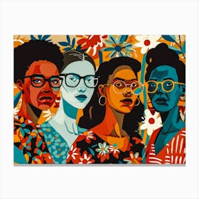 Women Of Color 12 Canvas Print