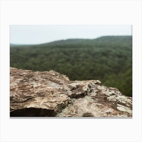 View From The Top Of A Rock Canvas Print