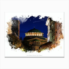 Sveta Nedelya Cathedral, Sofia, Bulgaria Canvas Print