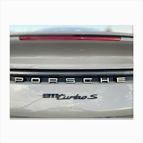 Porsche 911 Turbos Canvas Print