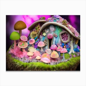 Fairy House 9 Canvas Print