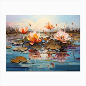 Water Lilies 1 Canvas Print