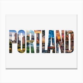 Portland Canvas Print