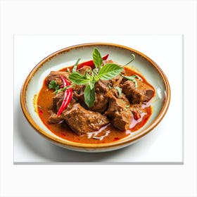 Thai Beef Curry 3 Canvas Print