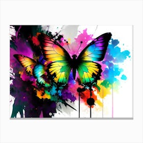 Colorful Butterflies 156 Canvas Print