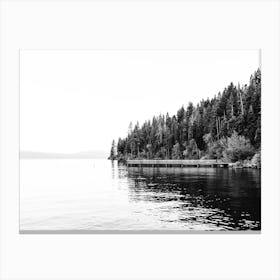 Lake Tahoe Trees Canvas Print