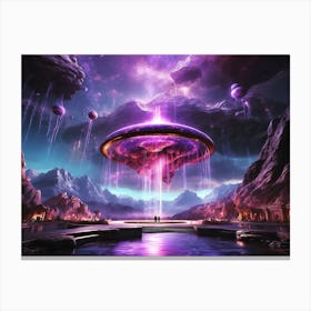 Visitor Canvas Print