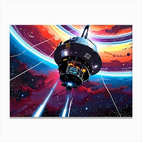 Spaceship 1 Canvas Print