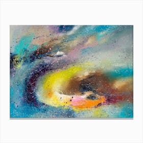 Flying Abstract Art Painting for Interior Canvas Print