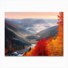 Fall Arrives In The High County 5 Canvas Print