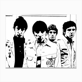 The Who Band Music Canvas Print