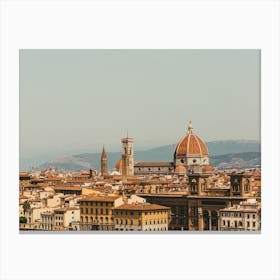 Florence Skyline Canvas Print