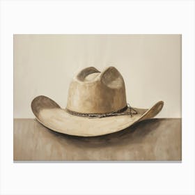 cowboy hat Canvas Print