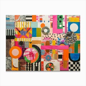 Abstract Collage 1 Canvas Print