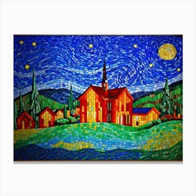 Sky at Night Canvas Print