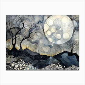 Moonscape Canvas Print