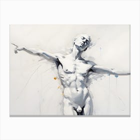 dream on in white Canvas Print