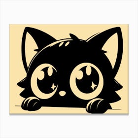 Kawaii Cat Canvas Print