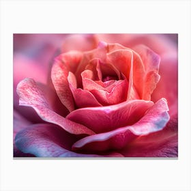 Pink Rose Canvas Print