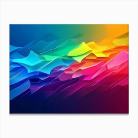 Abstract Abstract Painting Canvas Print